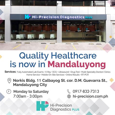 hi precision mandaluyong|We are now open to serve the .